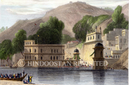 /data/Original Prints/Topography Views, City Views, Landscapes/THE PRINCIPAL GAUT AT HURDUWAR.jpg